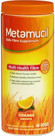 Metamucil Smooth Powder Orange 283g 48 Doses