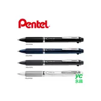 在飛比找i郵購優惠-【Pentel飛龍】XBLW355 極速三色筆 (黑、紅0.