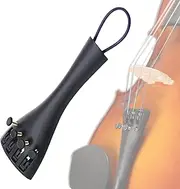 Violin Tailpiece with Fine Tuners - Multipurpose Aluminum Alloy Violin Tail Pieces,Musical Instrument Supplies, User Friendly Violin Tailpiece for Beginner