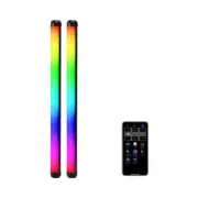 2Pcs Viltrox K60 RGB 20W LED Video Light Stick Handheld Photography Lighting APP