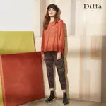 【DIFFA】迷彩圖案貼袋設計長褲3868-1563