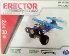 Erector by Meccano Plane Metal Building Set 30 Pieces New