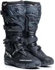 TCX Comp Evo 2 Michelin 2023 Motocross Boots, black-grey, Size 44 for Men Black Grey