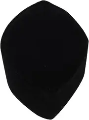 [TINEASUR] Muslim Hat Hats for Men Boys Hats Men Hats ' Hats Chef Hat Kitchen Cooking Chef Cap Solid Color Boat Suede Hat Suede Men's Hat Chef Hats Fedora Hats for Boys Black Golden Velvet