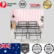 Zinus Smartbase Double Bed Base Frame /Foldable Premium Metal Heavy Duty Steel