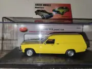 1:43 Trax Holden WB Panel Van in Yellow 1982