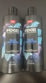 Axe Alpine Lift Lavender & Mint 100% Natural Origin Scent Shower Gel 18 oz. 2pk