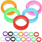 5sets Scissor Finger Protector Ring for Grooming Tools Silicone Scissors Finger Ring for Comfort Safety 20pcs*5