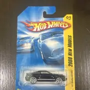 2008 Hot Wheels #1 New Models 1/40 '07 Shelby GT-500 Black Variation w/5Y Spokes