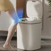 Automatic Touchless Trash Can Motion Sensor Intelligent Waste Bin For Bedroom