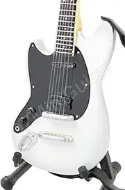 Miniature Guitar Kurt Cobain Nirvana White
