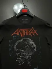 John Varvatos Thrash Metal Collection - “Anthrax” - ‘93 White Noise Tour - NWT