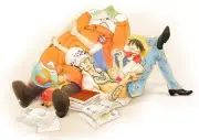 Anime one piece trafalgar law tony chopper monkey d Playmat Gaming Mat