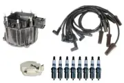 ACDelco Ignition Kit Distributor Rotor Cap Wire Spark Plugs for Allante DeVille