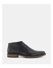 [Apostle] Jiles Lace Up Boots in Black