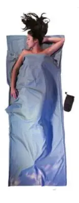 Cocoon Cotton TravelSheet, Cactus Blue
