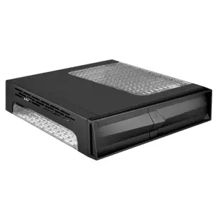 【SilverStone 銀欣】RVZ02(Mini-ITX電腦機箱 壓克力側透黑色)