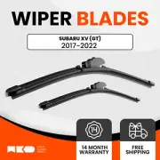 Premium Wiper Blades For Subaru XV 2017-2022 (GT) (Front Pair)