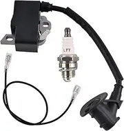 Ignition Coil Module with Spark Plug 1141 400 1303(After 2013 Only) 1141 400 1305 for Stihl Chainsaw MS271 MS291 MS271C MS271CBE MS271Z MS291C 1141-400-1303 11414001305