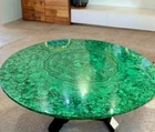 42" Elegant Malachite Kitchen Balcony Garden Furniture Modern Cafeteria Hotel