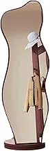 Full Length Mirror,Oversized Floor with Coat Rack,Cloud Shape HD Full Body,Sturdy and Strong for Bedroom, Living Room(2)