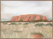 Uluru Canvas Art Print