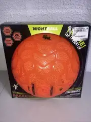 Nightball Tangle Glow in The Dark Light Up LEDs Inflatable Basketball - Orange