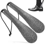 2pcs metal shoehorns metal shoe horns for men stainless steel shoe horn Shoe