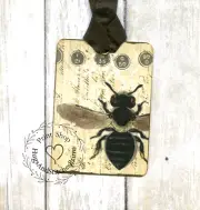 Hang Tags BIG HONEY BEE TAGS or MAGNET #305 Gift Tags