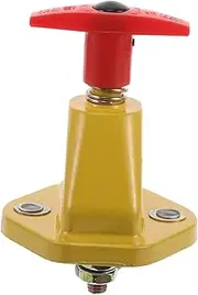 ETHZZLE Switch Motor Kill Stop Switch Marine Circuit Breaker Dc Circuit Breaker Power Inverter Yellow Metal