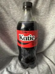 Share a Coke with Katie 2025 Personalized Gift Coca Cola Bottle 20oz Zero