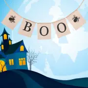 Flags Bunting Banner Outdoor Buntings and Banners Halloween Pull