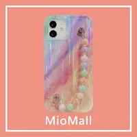 在飛比找momo購物網優惠-【MioMall 米歐廣場】歐風大理石風格 iPhone 1