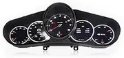 Compatible for Porsche Cayenne Panamera Macan Car Digital Cluster Instrument Speedometer 12.3 Inch LCD Dashboard Meter Display Odometer(for C 10-2016)