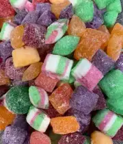 Sour Acid Rock Candy Hard Boiled Lollies Bulk Bag 1KG e