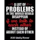 A Lot Of Problems In The World Would Disappear If We Talk To Each Other Instead Of About Each Other: Problem Solver Planner 2020 - Monthly and Weekly