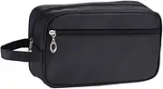 [HONMEET] Portable Hanging Toiletry Bag Waterproof Makeup Bags for Travel Double-Layer Storage Case