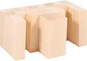 Basswood Carving Blocks 19Pcs Natural Smooth Basswood Carving Whittling Blocks Kit for Beginners, Kids and Adults