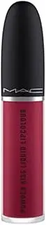 [MAC] Powder Kiss Liquid Lip Colour Lipstick, Burning Love, 5 ml