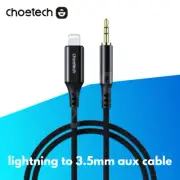 CHOETECH Lightning to 3.5mm AUX Audio Jack Cable Adapter iPhone MFi Certified