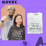 【HAVOC】🔹 🇰🇷 🐻 / 快樂熊 / 寬鬆 / 短T / T恤 / 熊  /情侶 /情侶裝