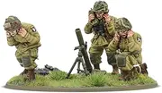 Warlord Games Bolt Action: US Airborne (D-Day) Medium Mortar Team