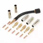 For Welder Accessories Welding Gas Nozzle Gooseneck MB15AK Mag Torch Air Cooled