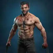 1/4 48cm Wolverine 3D print figure Model Kit Unpainted Unassembled Garage Kit