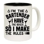 Im The Bartender Make The Rules Pub Hotel Mug Cup