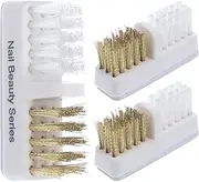 Ipetboom Essential Nail Drill Bit Cleaning Pack Wire Brush for Nail Drill Polishing Salon Bit Brush for Home Professional Use