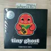 Bimtoy Maneki Neko Red Tiny Ghost LE300