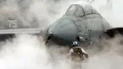 Aircraft f14 tomcat military jet fighter vehicle Custom Gaming Mat Desk 1682