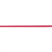 Sterling Silver 18Inch 4mm Fuchsia Rubber Cord Necklace