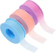 VICASKY Lash Tape Roll 3 Pack Adhesive Fabric Lash Tapes for Eyelash Extensions Comfortable Skin-friendly